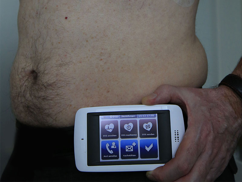 Langzeit EKG mit Custo Kybe